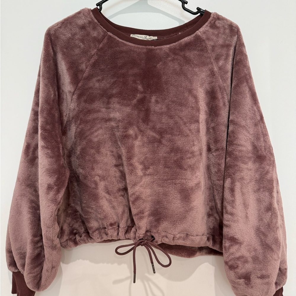 Cozy Mauve Pullover Top